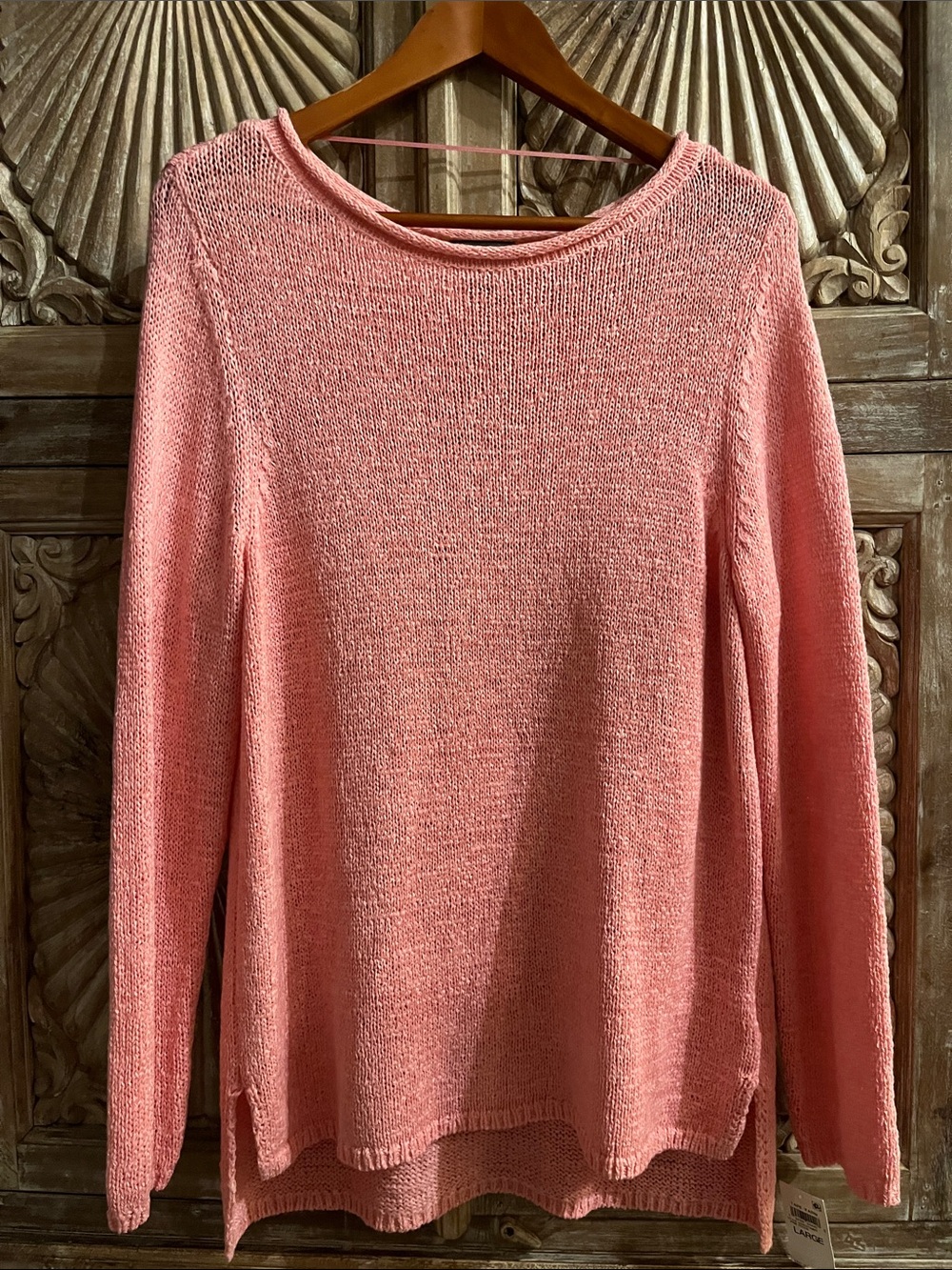 Style & Co. Soft Pink Knit Top